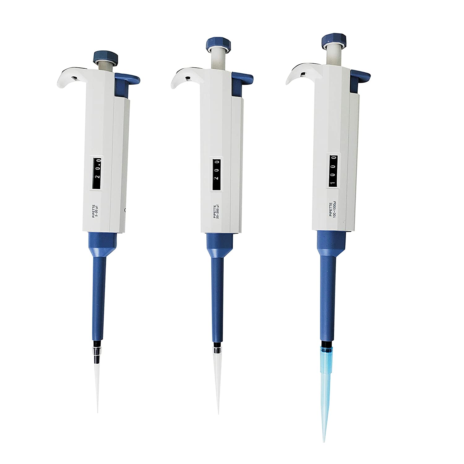 Single-channel Adjustable Volume Pipettes